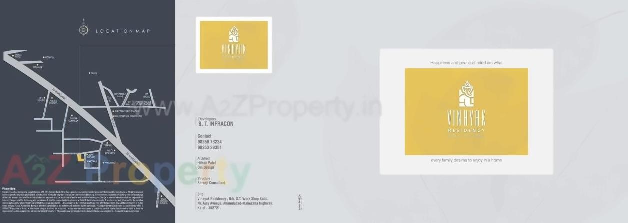  of real estate project Vinayak located at Borisana, Gandhinagar, Gujarat