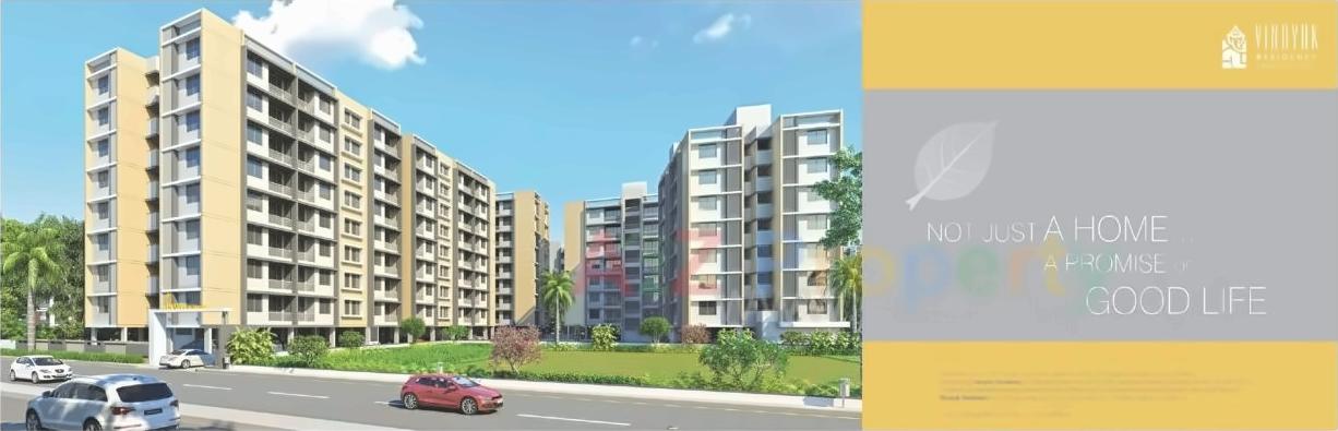 3D Elevation of real estate project Vinayak located at Borisana, Gandhinagar, Gujarat