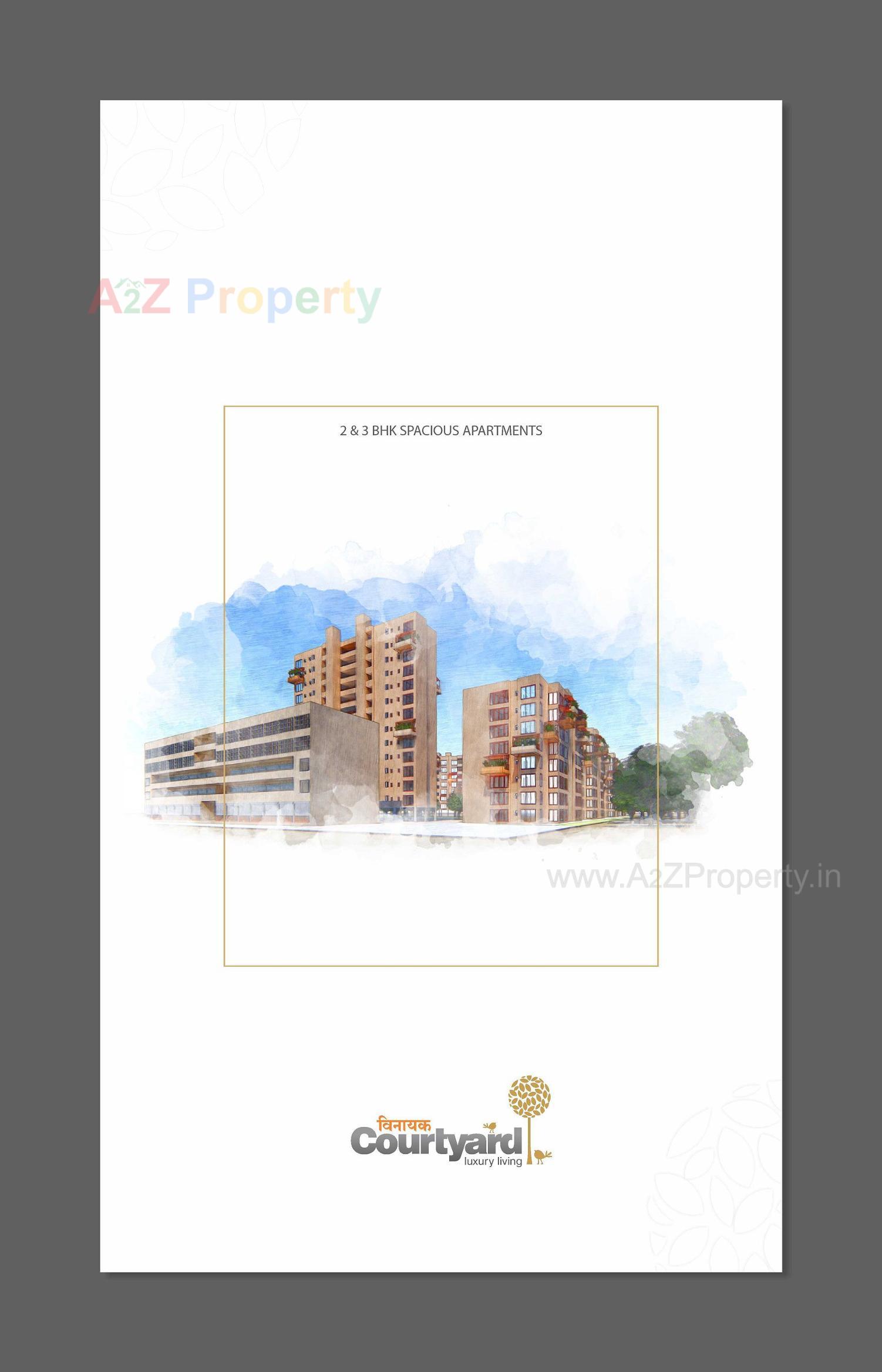  of real estate project Vinayak Courtyard located at Raysan, Gandhinagar, Gujarat