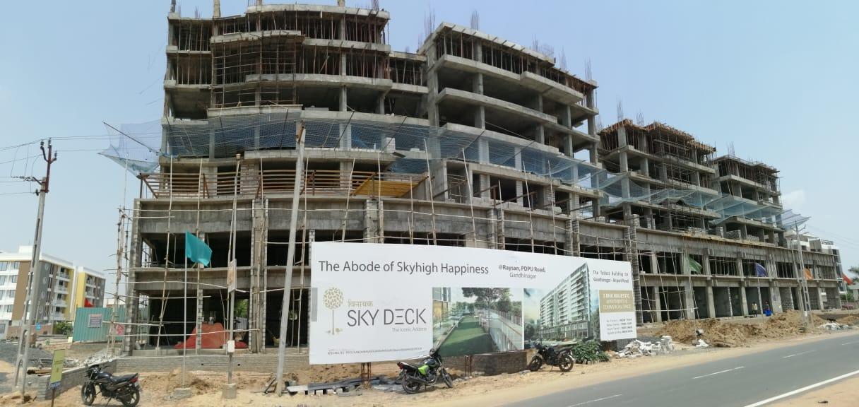 166176_const of real estate project Vinayak Skydeck located at Raisan, Gandhinagar, Gujarat