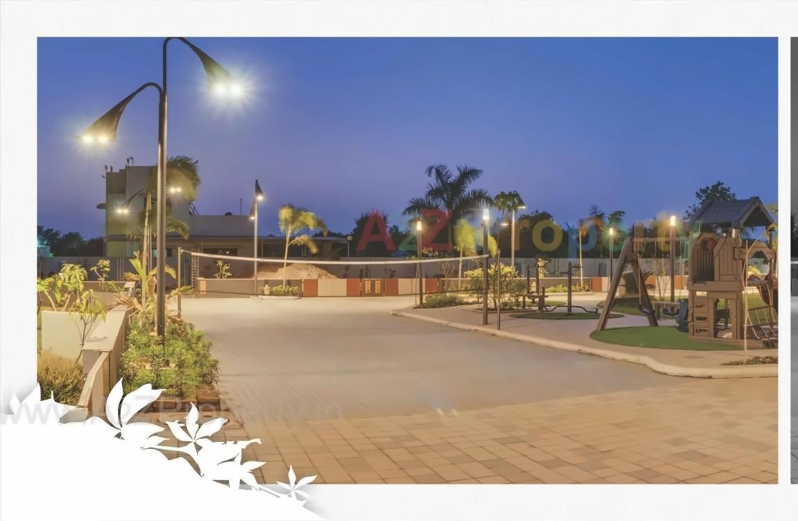 3D Elevation of real estate project Vinayak Woodlands located at Raisan, Gandhinagar, Gujarat