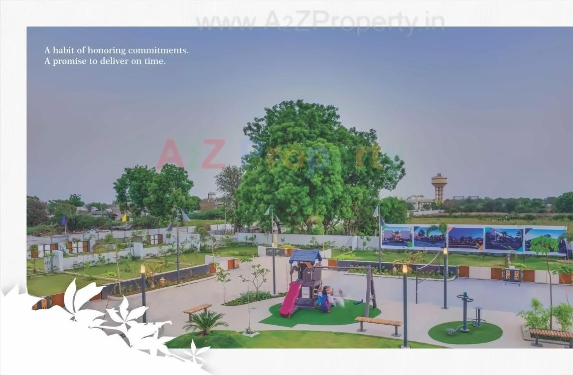 3D Elevation of real estate project Vinayak Woodlands located at Raisan, Gandhinagar, Gujarat