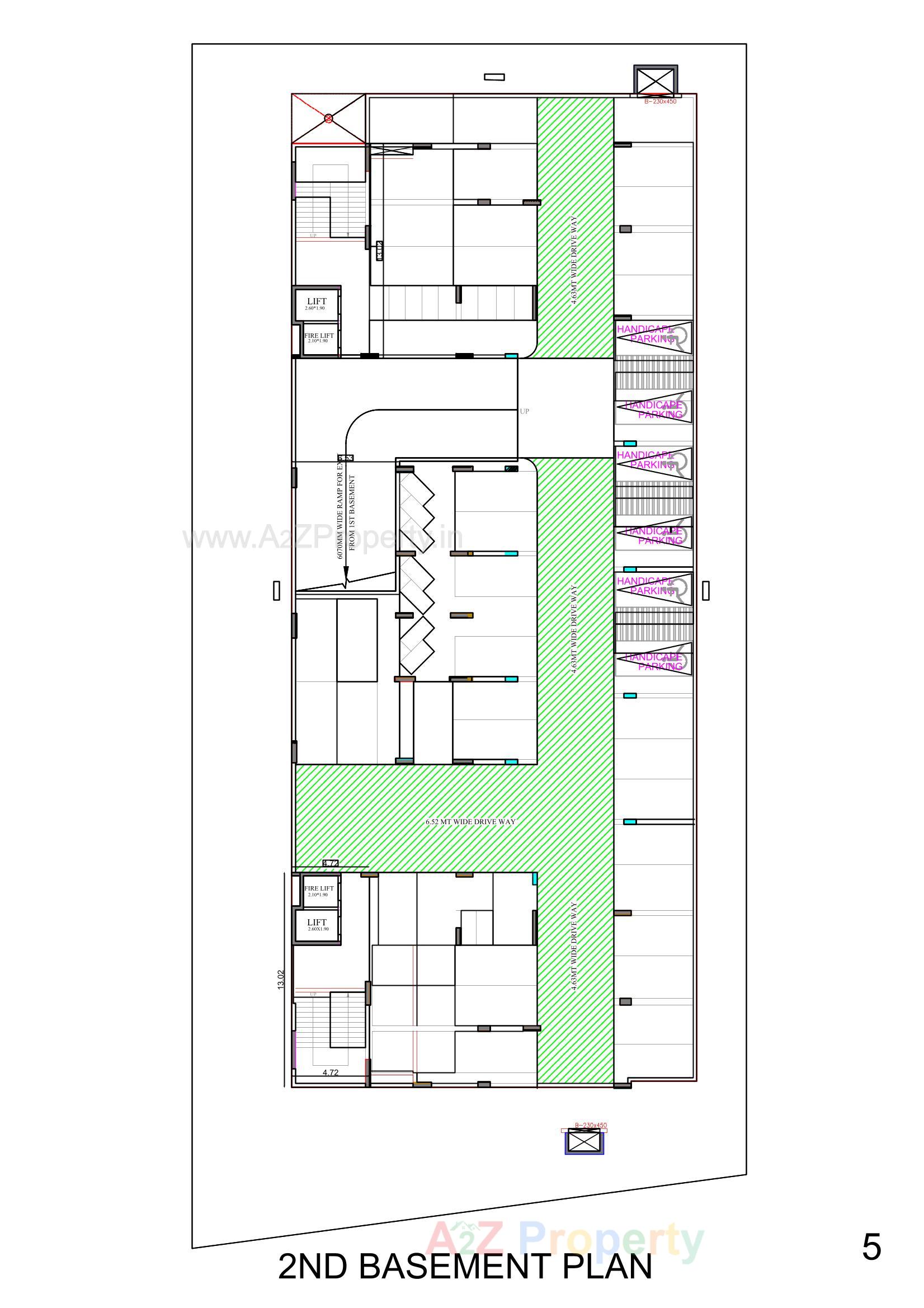 Layout of real estate project Vision Ventus located at Randesan, Gandhinagar, Gujarat