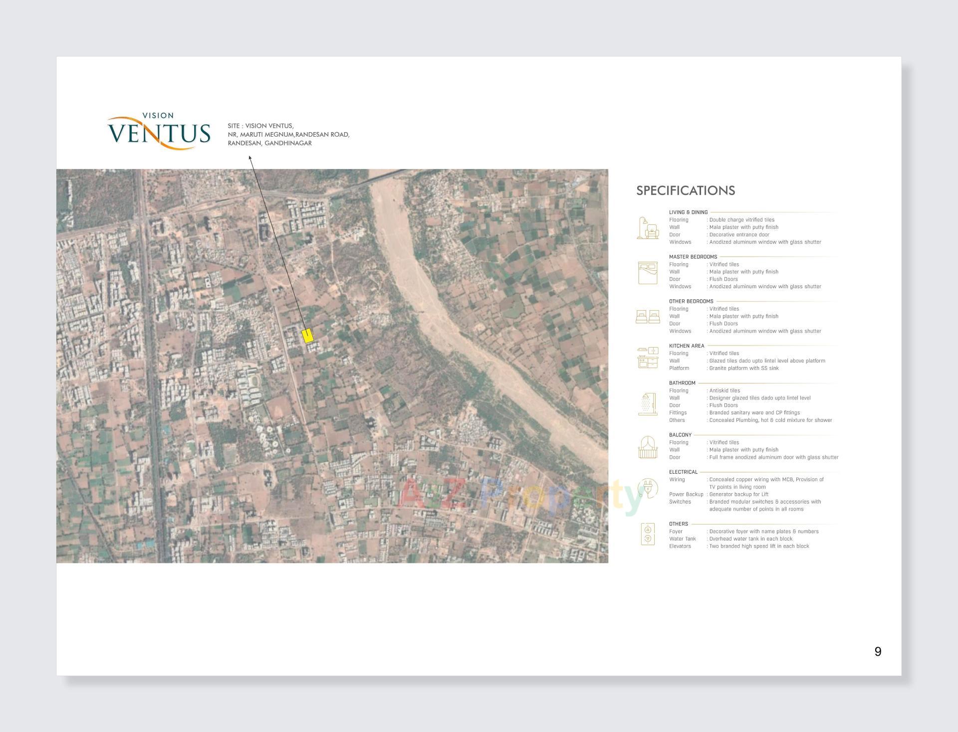  of real estate project Vision Ventus located at Randesan, Gandhinagar, Gujarat