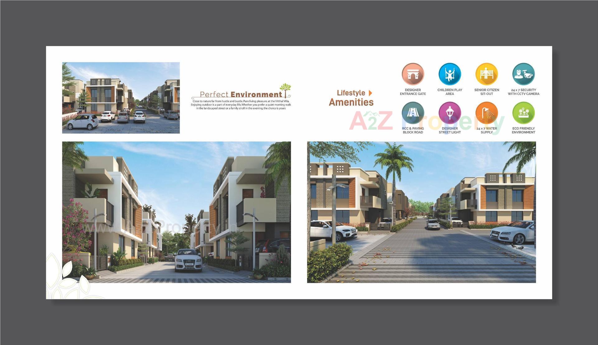  of real estate project Vitthal Villa located at Kalol, Gandhinagar, Gujarat