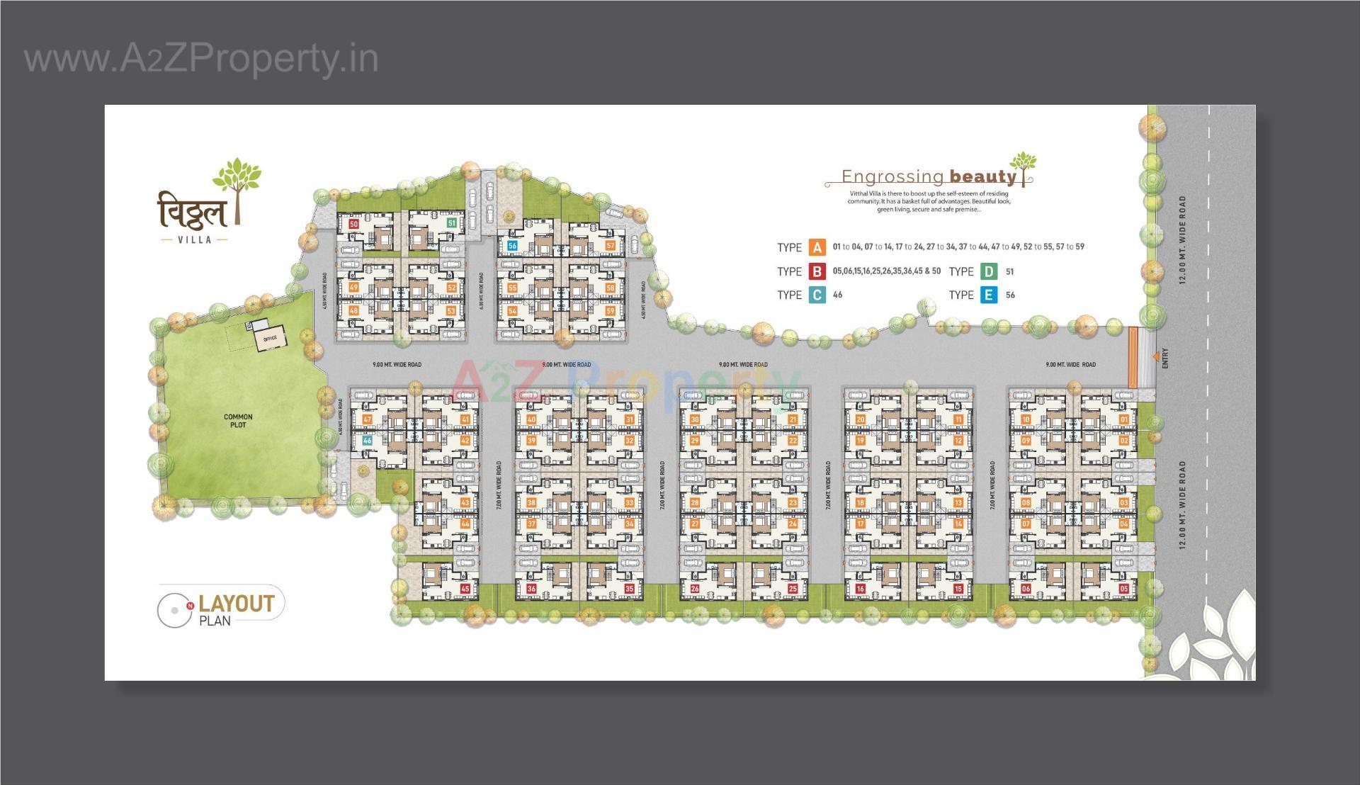  of real estate project Vitthal Villa located at Kalol, Gandhinagar, Gujarat