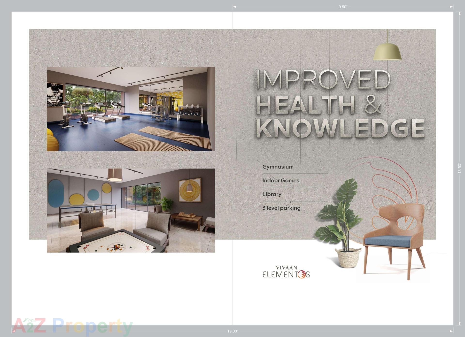  of real estate project Vivaan Elementos located at Zundal, Gandhinagar, Gujarat