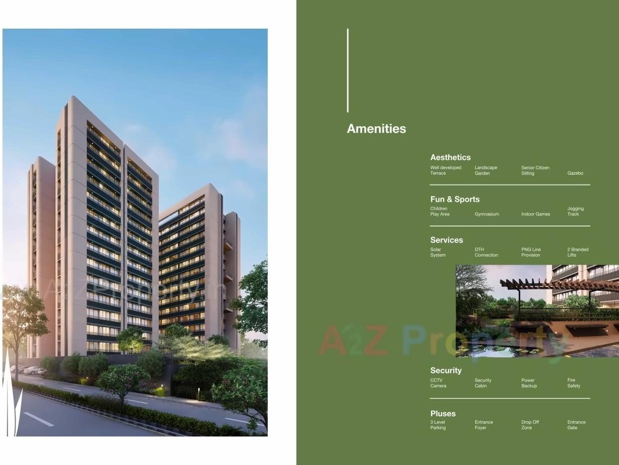  of real estate project Vivaan Eminence located at Zundal, Gandhinagar, Gujarat