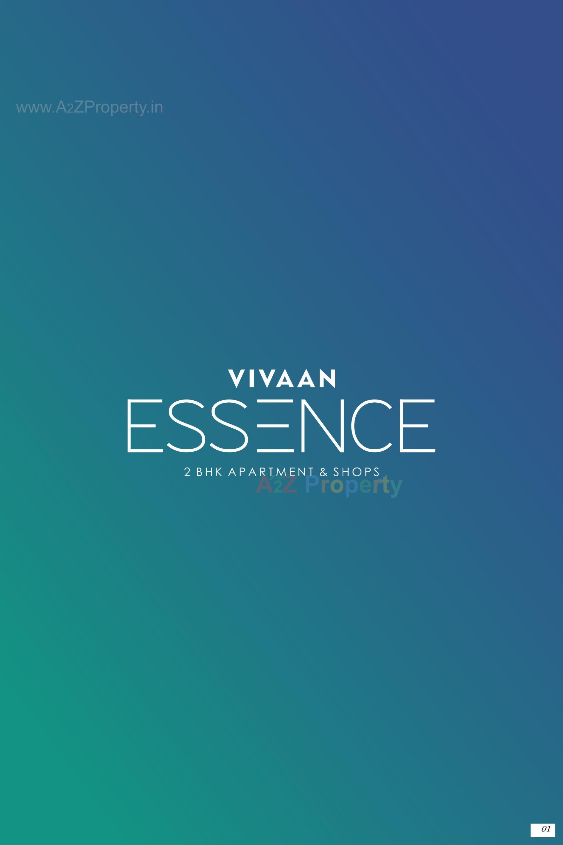  of real estate project Vivaan Essence located at Zundal, Gandhinagar, Gujarat