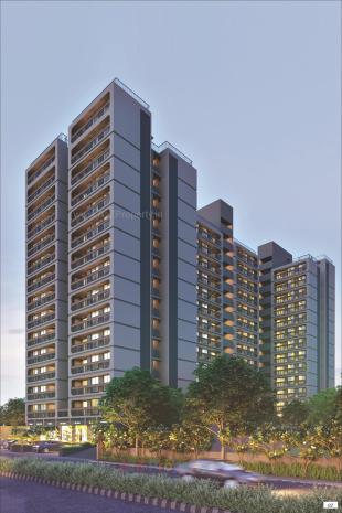 Elevation of real estate project Vivaan Essence located at Zundal, Gandhinagar, Gujarat