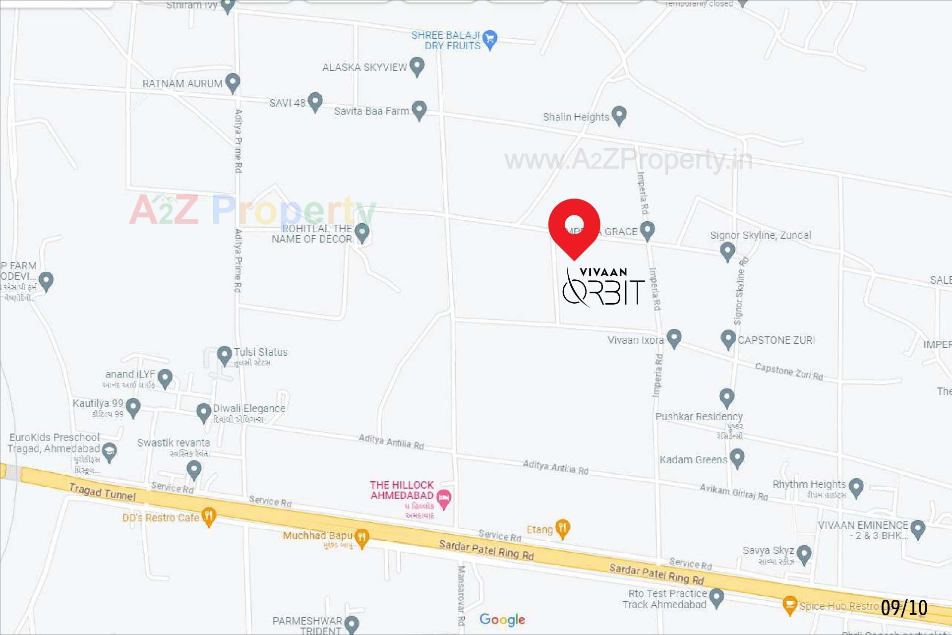  of real estate project Vivaan Orbit located at Zundal, Gandhinagar, Gujarat