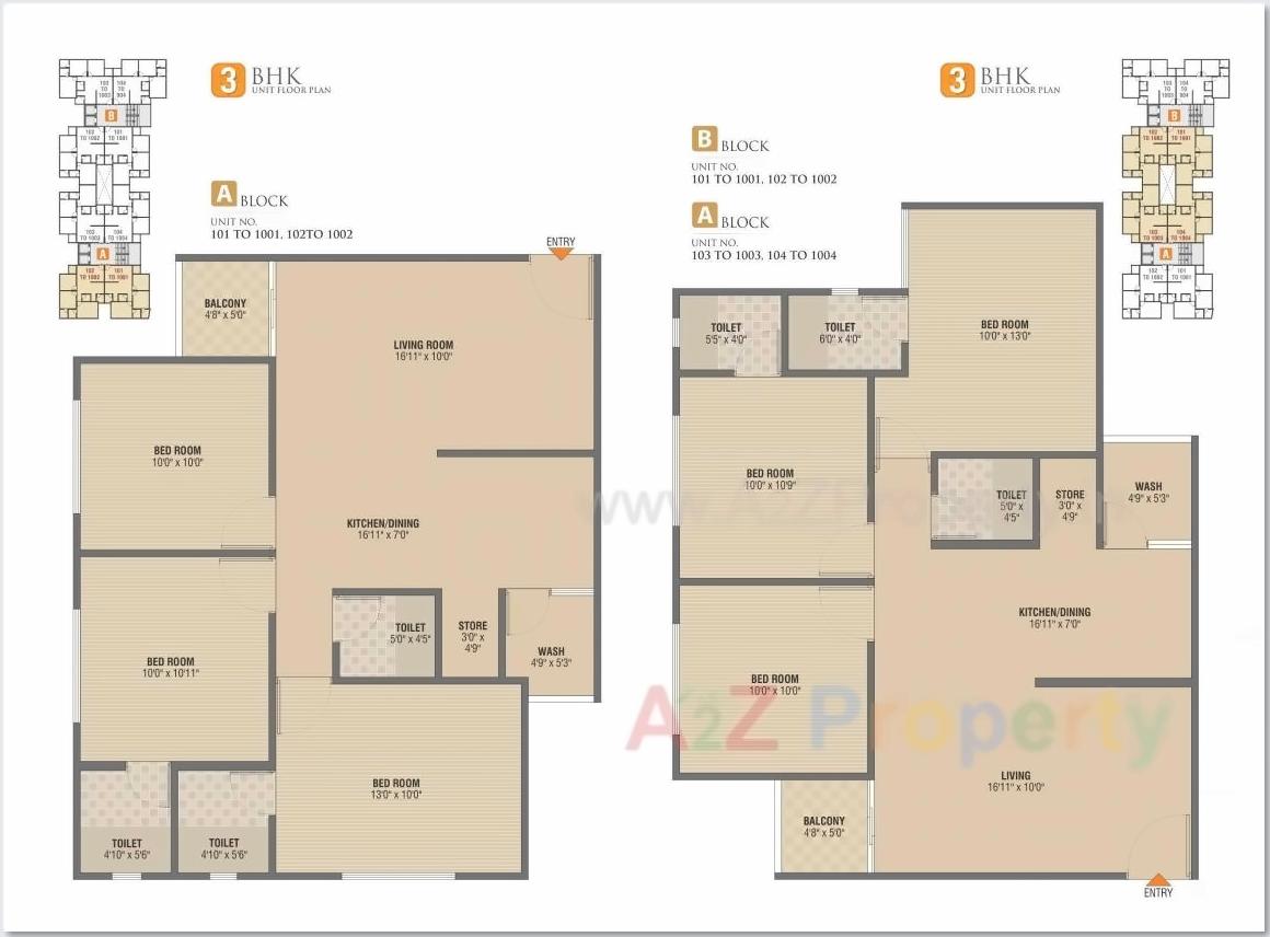 Layout of real estate project Vivan located at Zundal, Gandhinagar, Gujarat