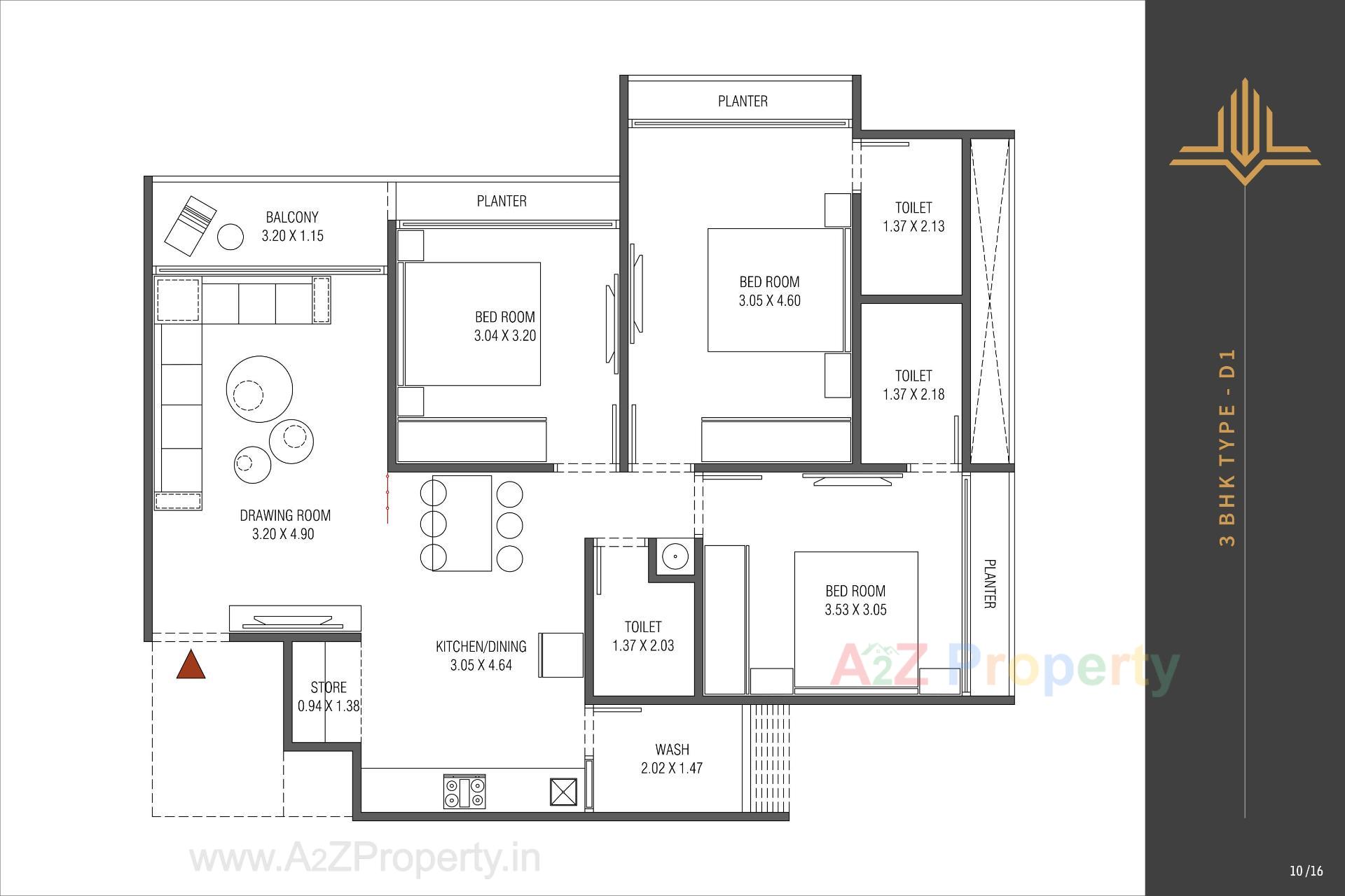 Layout of real estate project Vivanta  Lake  View located at Khoraj , Gandhinagar, Gujarat