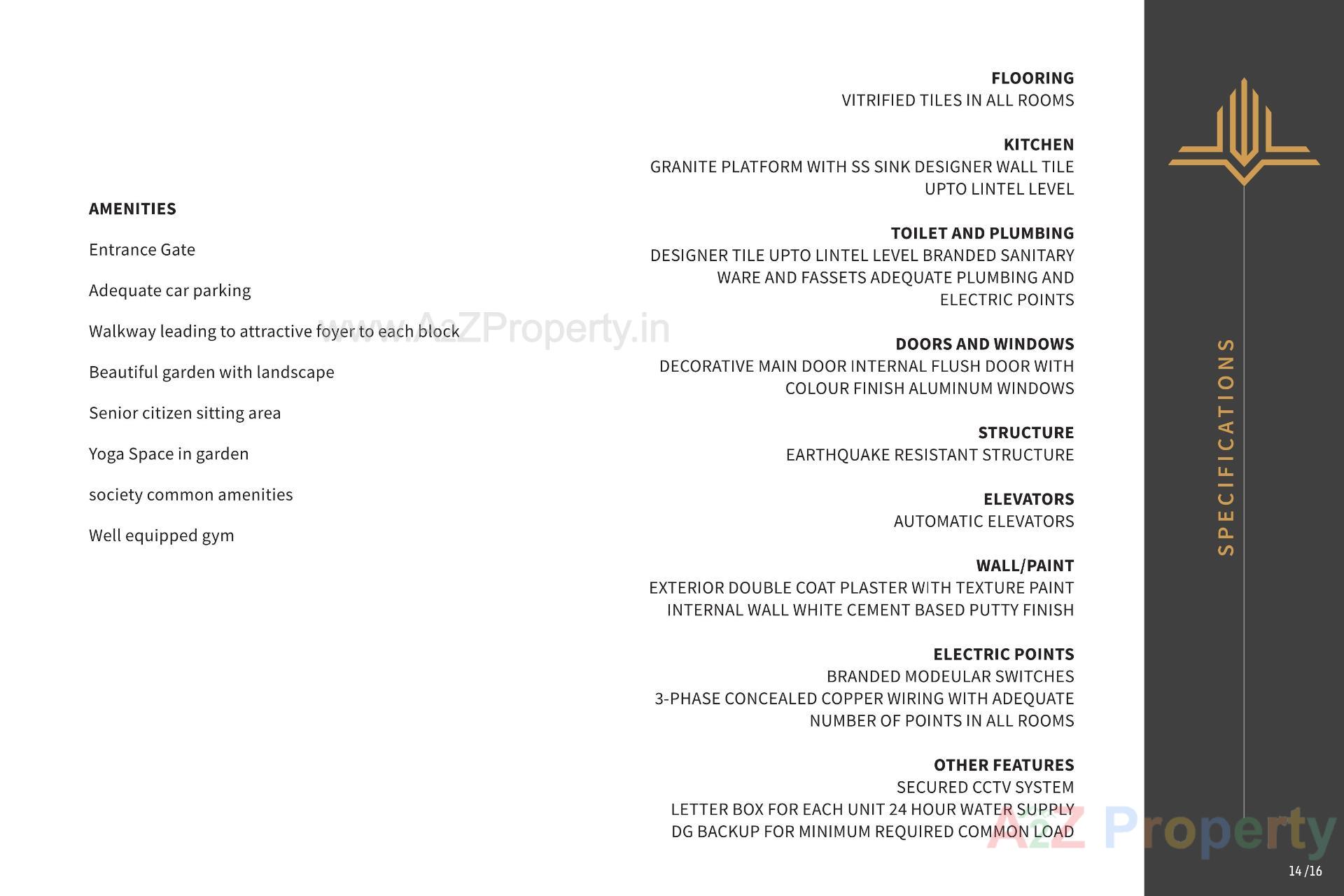  of real estate project Vivanta  Lake  View located at Khoraj , Gandhinagar, Gujarat