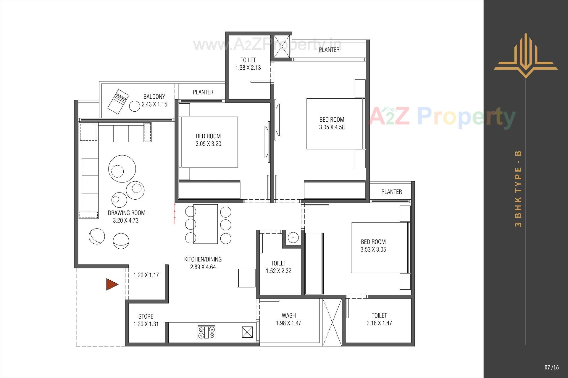 Layout of real estate project Vivanta  Lake  View located at Khoraj , Gandhinagar, Gujarat