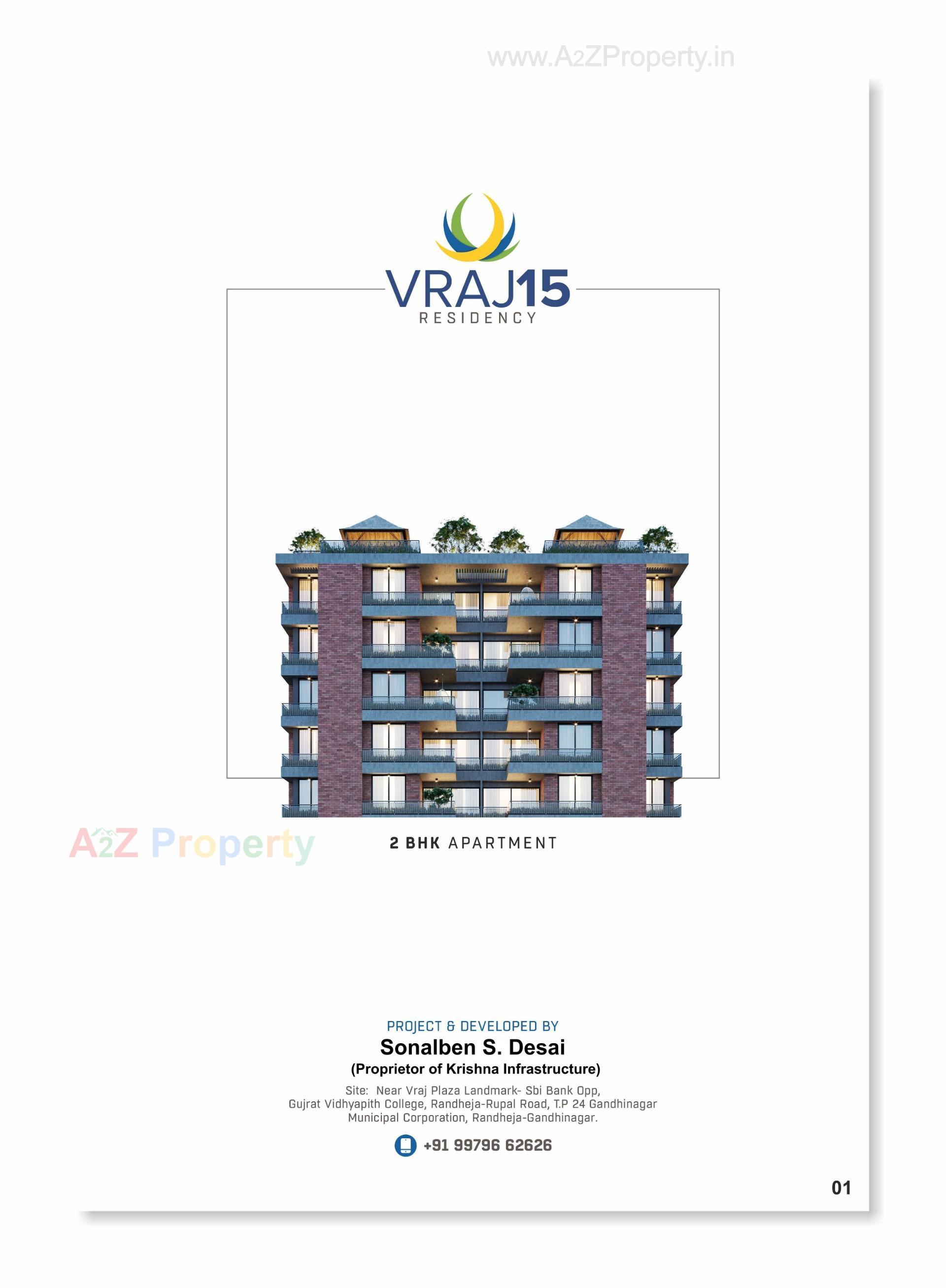  of real estate project Vraj located at Randheja, Gandhinagar, Gujarat