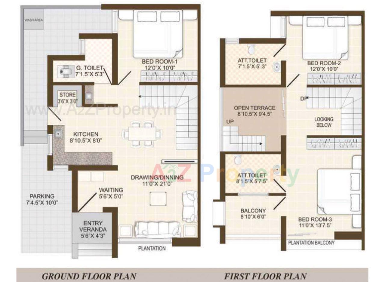 Vrajgopi04 Big of real estate project Vraj Gopi Residency located at Dehgam, Gandhinagar, Gujarat