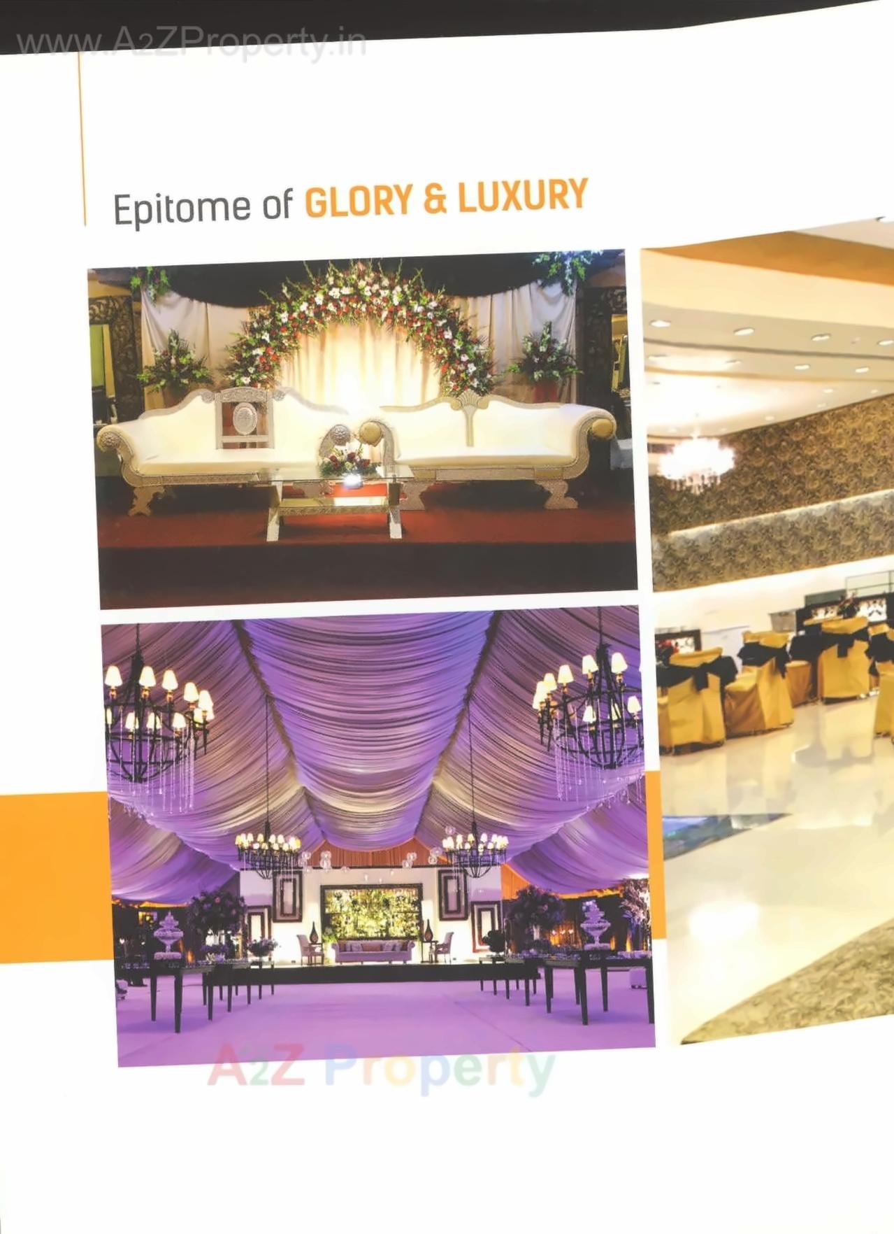 3D Elevation of real estate project Vraj Icon located at Kalol, Gandhinagar, Gujarat