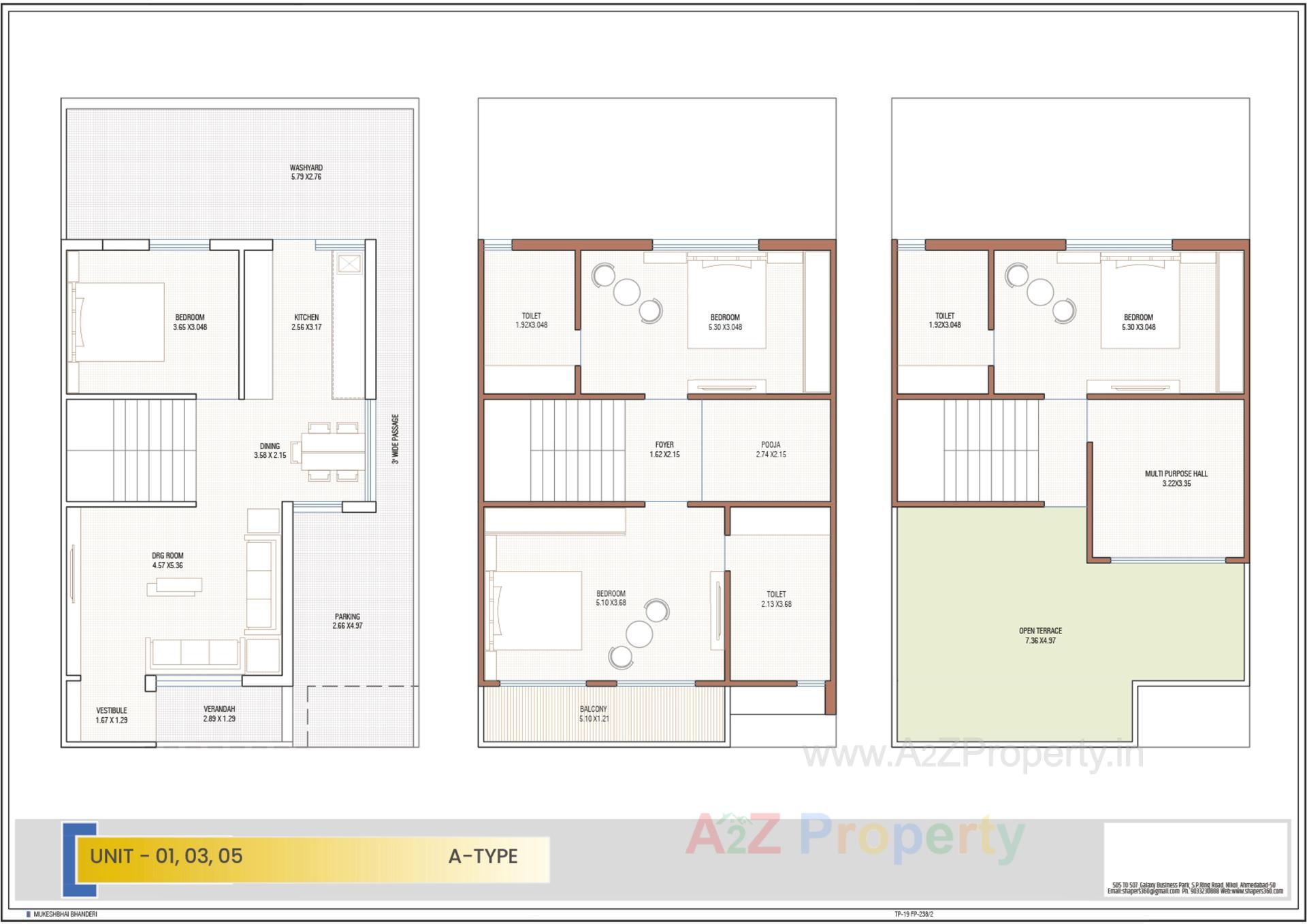 Layout of real estate project Vrundavan  Anantam located at Raysan, Gandhinagar, Gujarat