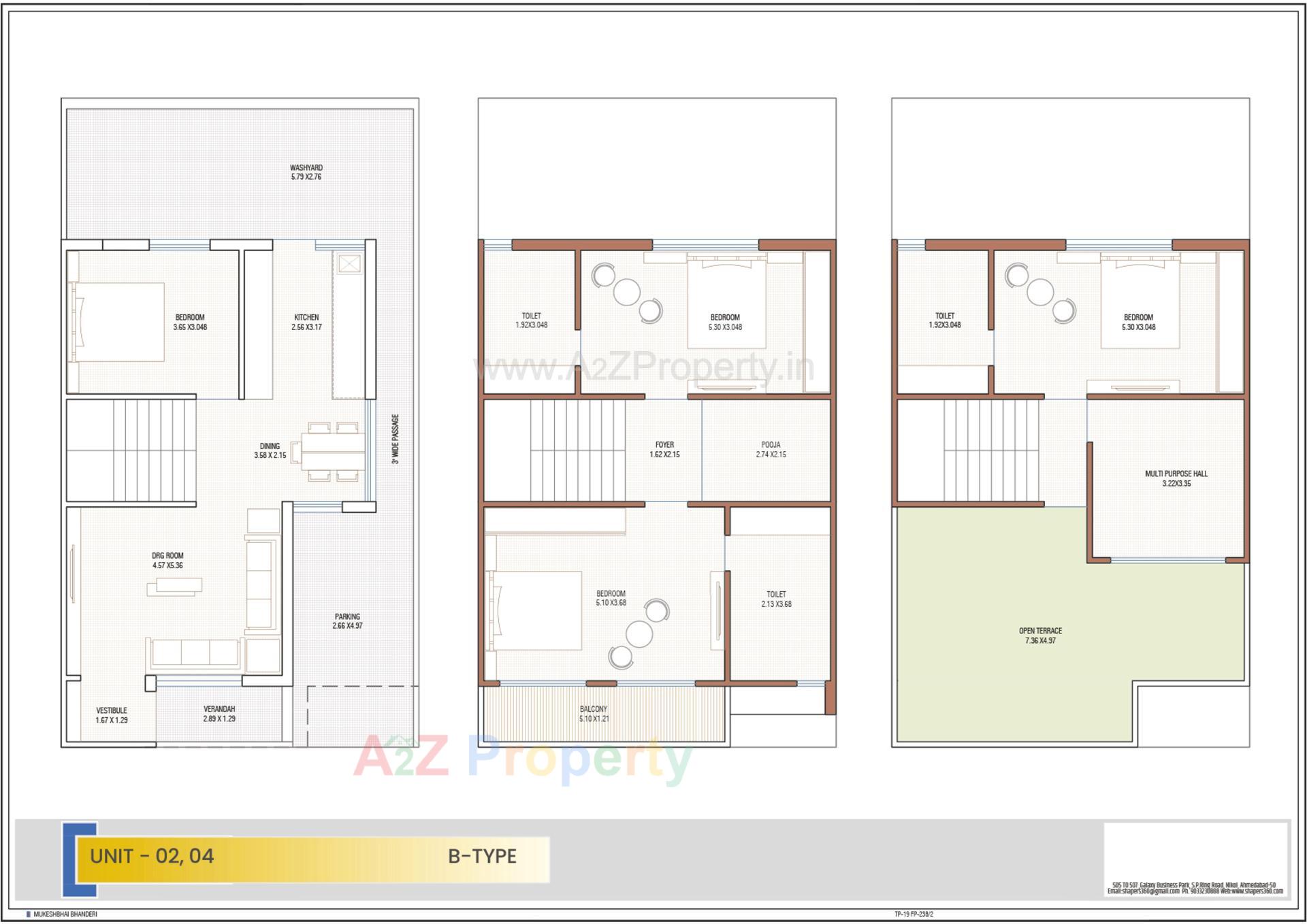 Layout of real estate project Vrundavan  Anantam located at Raysan, Gandhinagar, Gujarat