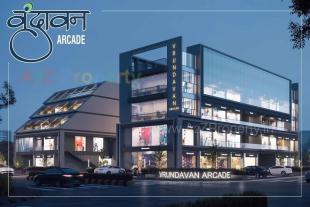 Elevation of real estate project Vrundavan Arcade located at Gandhinagar, Gandhinagar, Gujarat