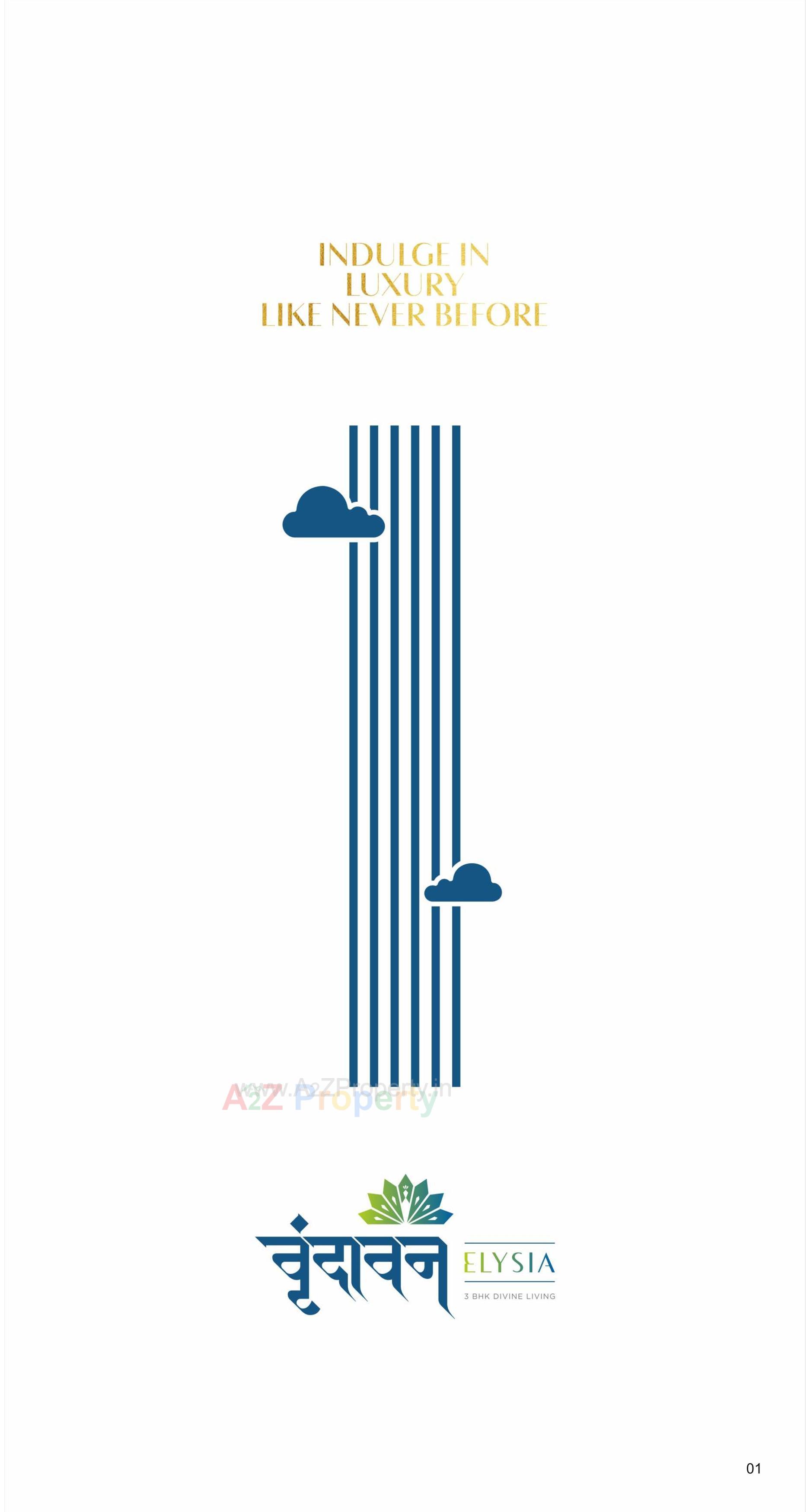  of real estate project Vrundavan Elysia located at Kudasan, Gandhinagar, Gujarat