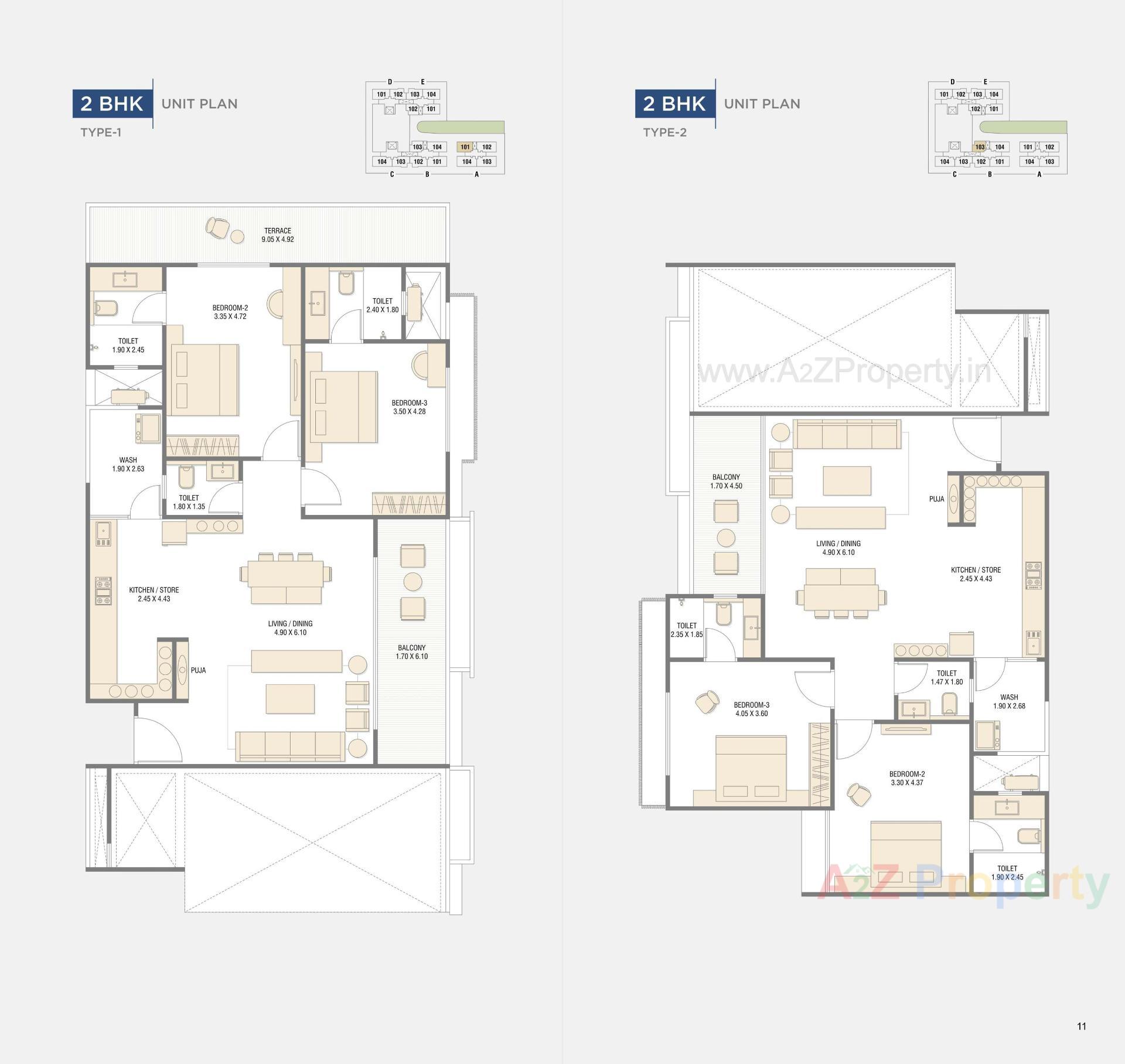 Layout of real estate project Vrundavan Elysia located at Kudasan, Gandhinagar, Gujarat