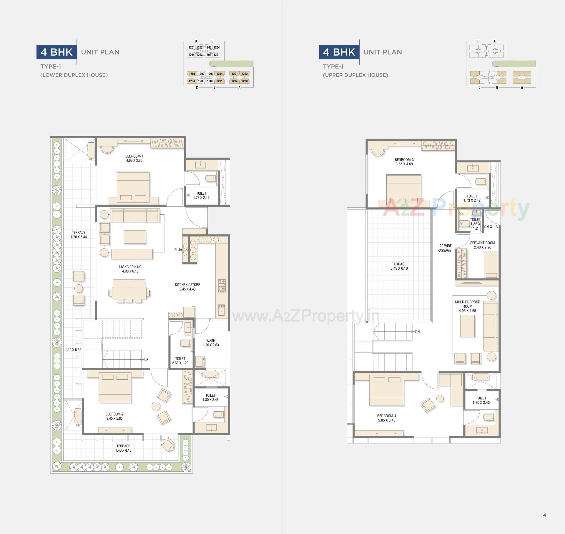 Layout of real estate project Vrundavan Elysia located at Kudasan, Gandhinagar, Gujarat