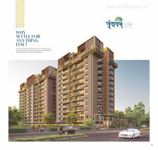 Elevation of real estate project Vrundavan Elysia located at Kudasan, Gandhinagar, Gujarat