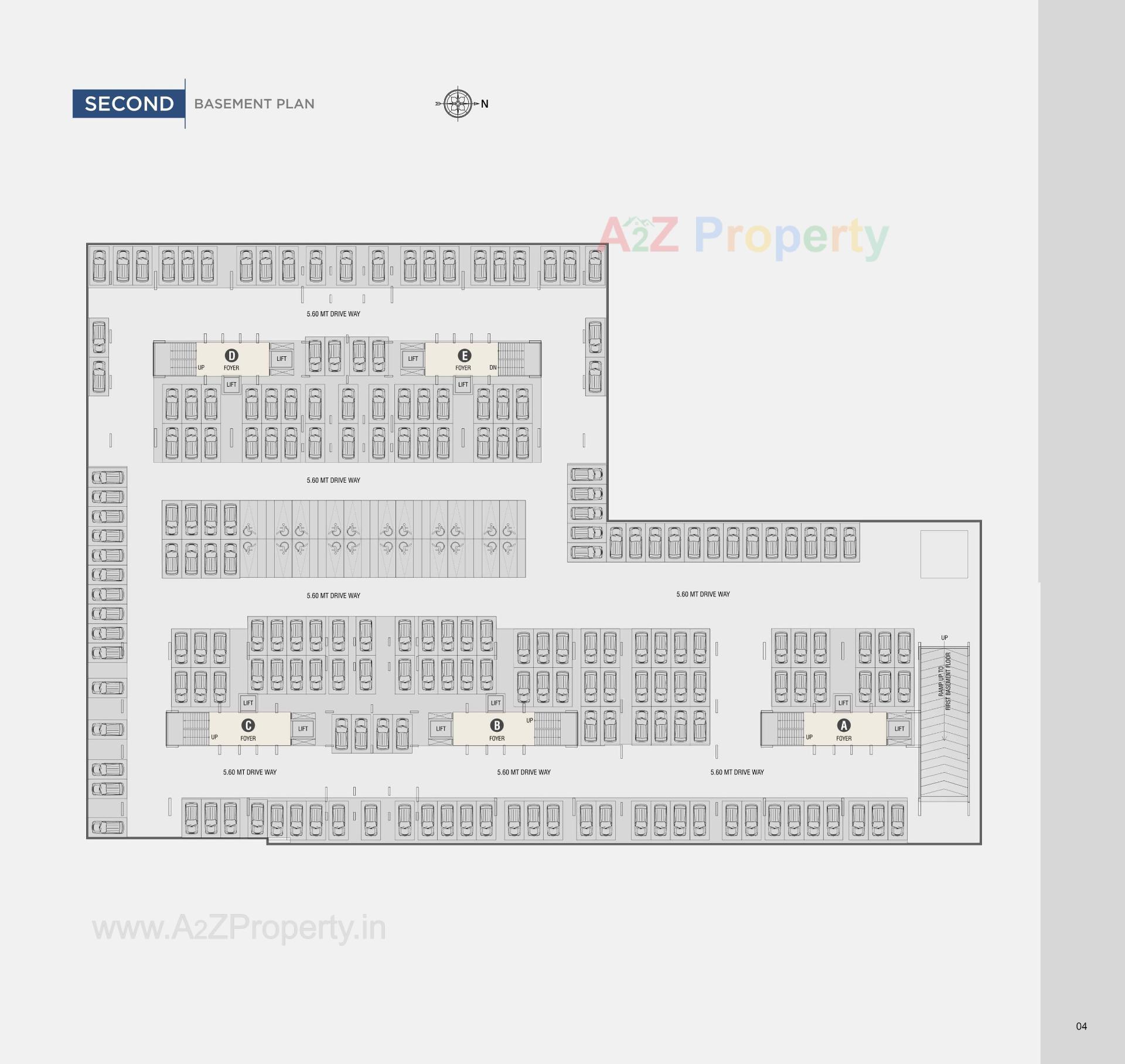 Layout of real estate project Vrundavan Elysia located at Kudasan, Gandhinagar, Gujarat