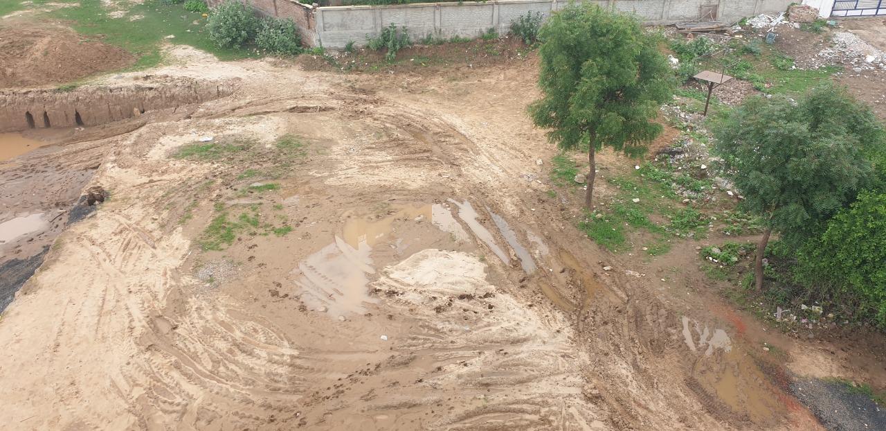 185052_const of real estate project Vrundavan Residency located at Vavol, Gandhinagar, Gujarat