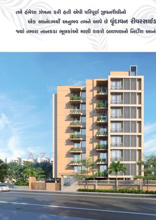 Elevation of real estate project Vrundavan Riverside located at Raisan, Gandhinagar, Gujarat