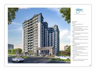 Elevation of real estate project Vrundavan Skyview located at Pethapur, Gandhinagar, Gujarat