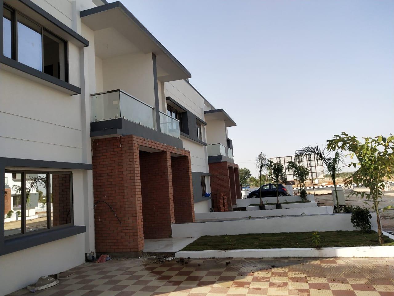 157298_const of real estate project Vrundavan Villa located at Lavarpur, Gandhinagar, Gujarat