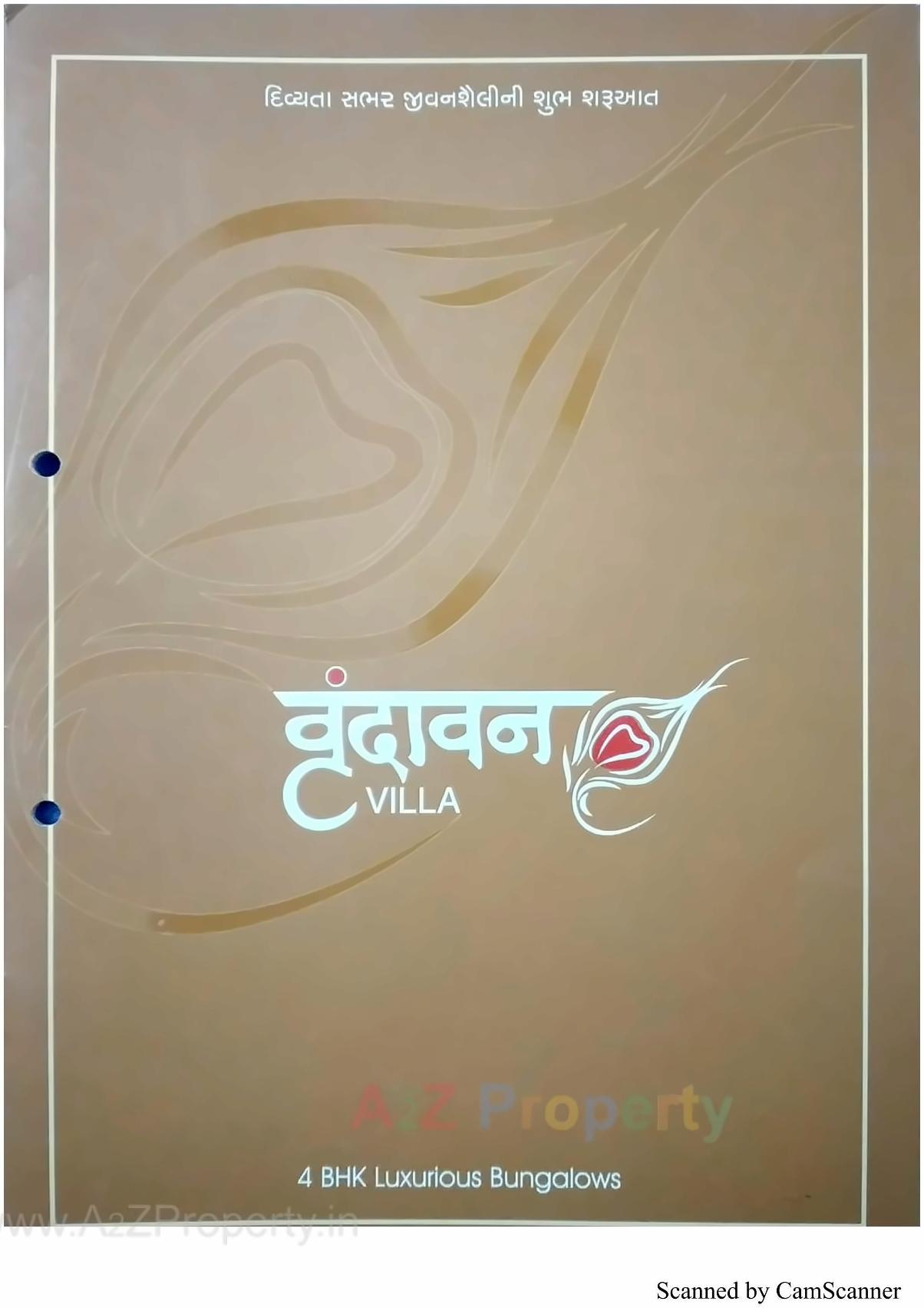  of real estate project Vrundavan Villa located at Lavarpur, Gandhinagar, Gujarat