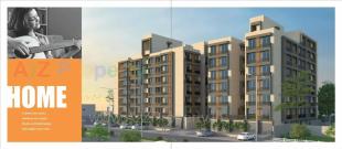 Elevation of real estate project Yash Parisar located at Kudasan, Gandhinagar, Gujarat