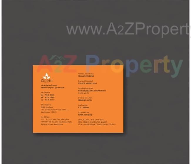  of real estate project Yash Parisar located at Kudasan, Gandhinagar, Gujarat