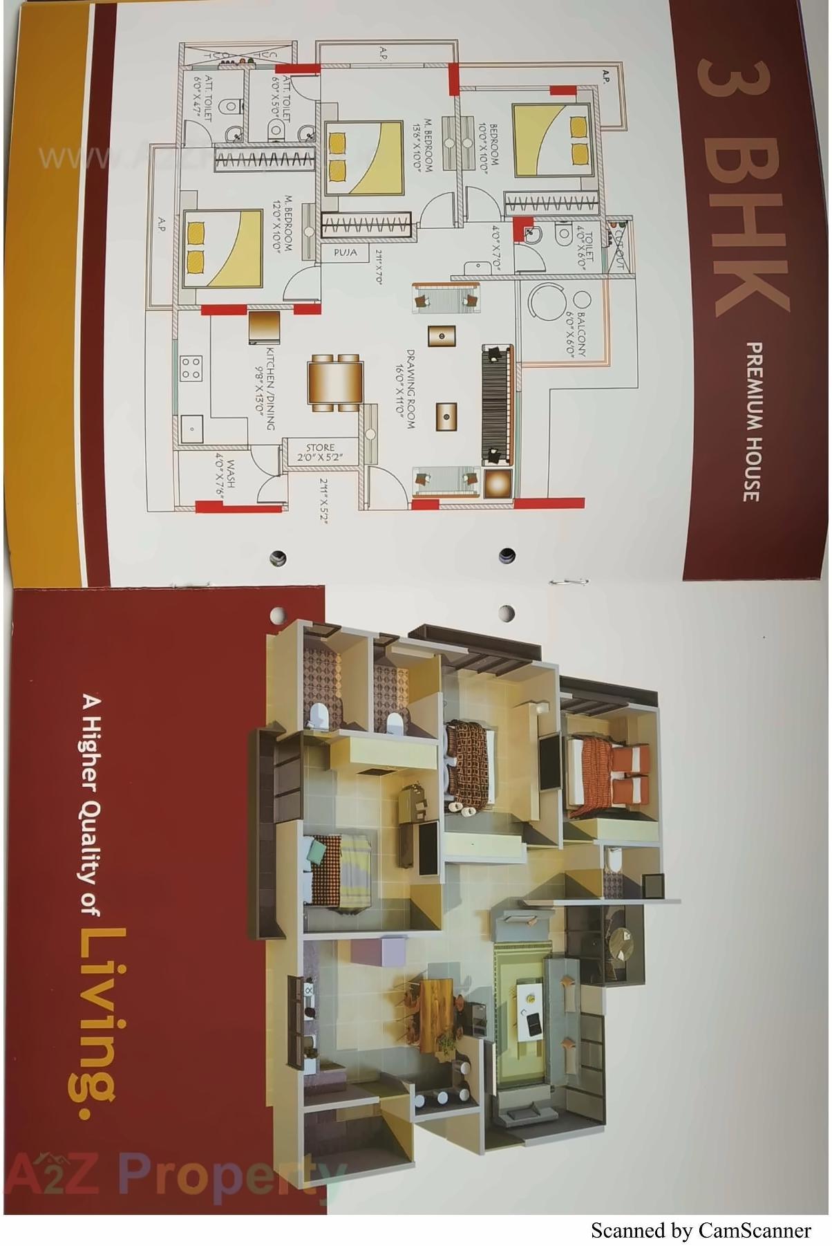 Layout of real estate project Yogi Parisar located at Uvarsad, Gandhinagar, Gujarat