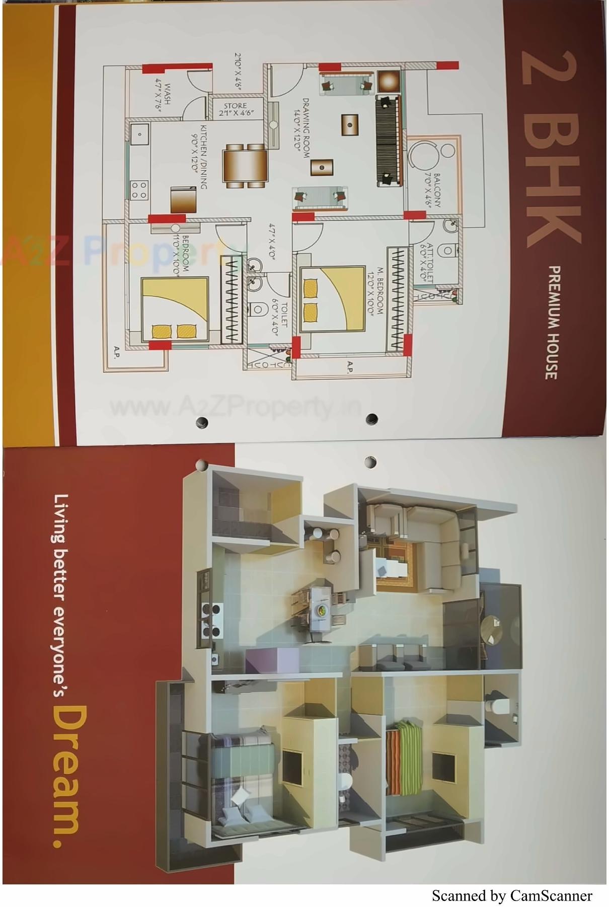 Layout of real estate project Yogi Parisar located at Uvarsad, Gandhinagar, Gujarat