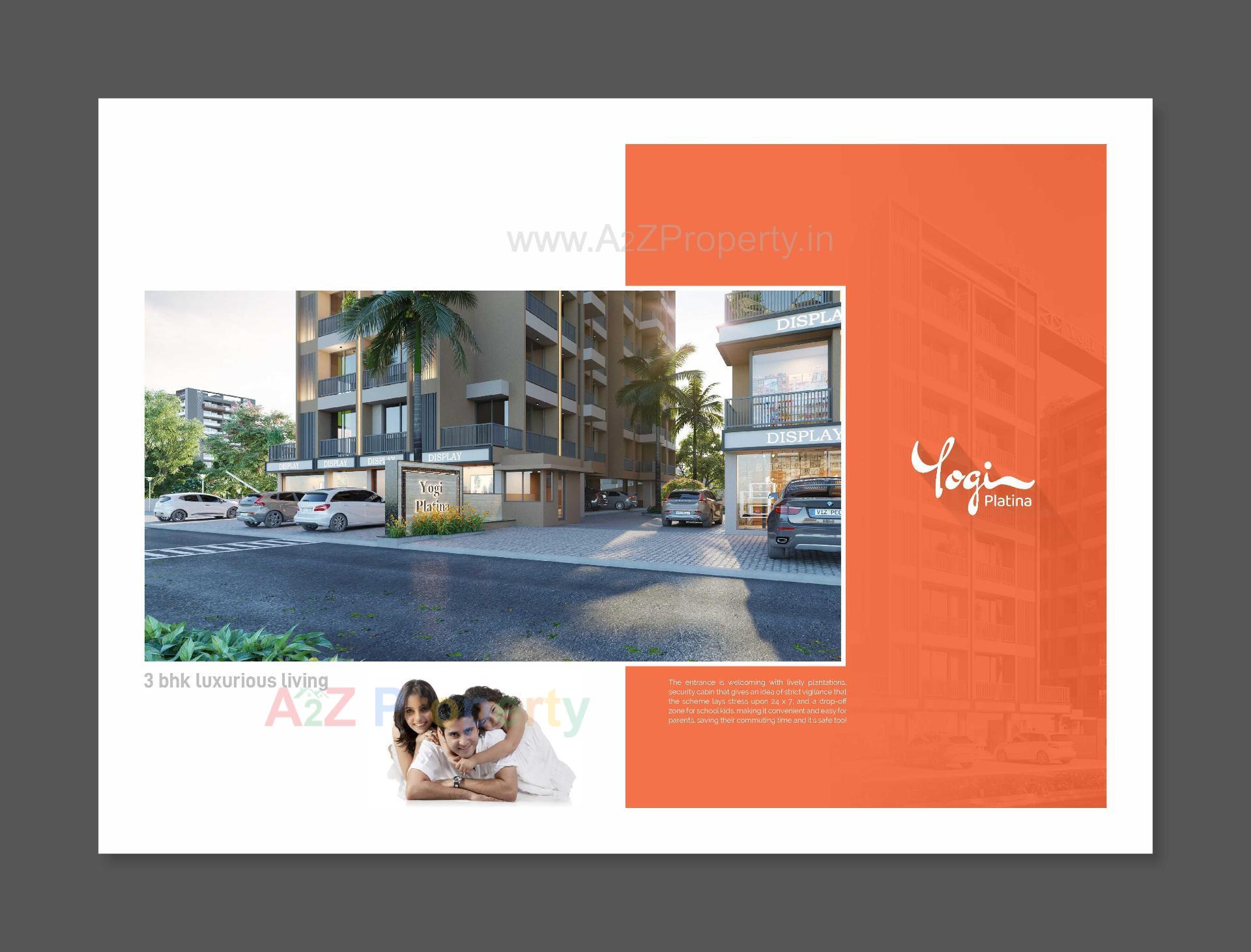  of real estate project Yogi Platina located at Gandhinagar, Gandhinagar, Gujarat