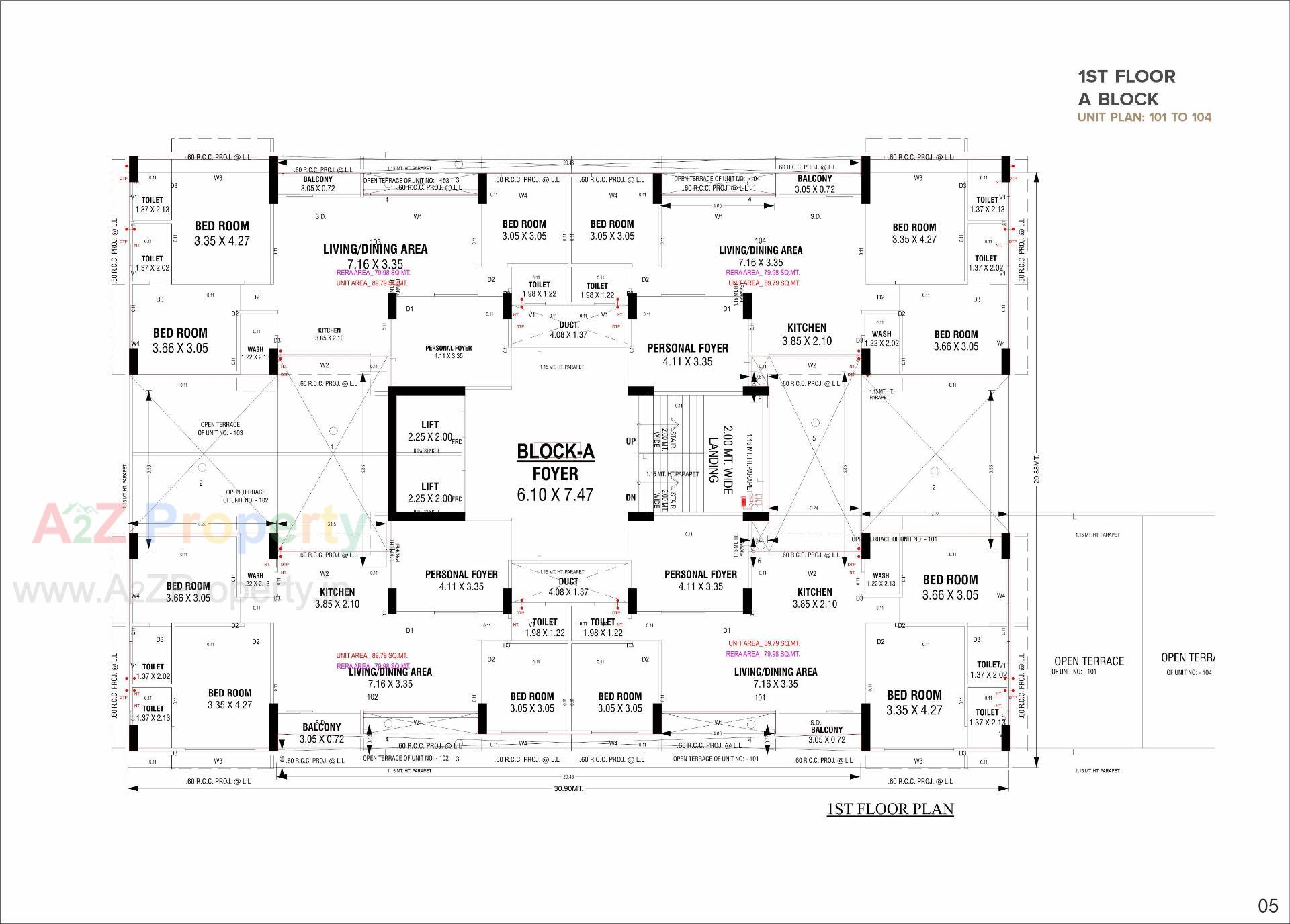 Layout of real estate project Yogi Sarvasva located at Randesan, Gandhinagar, Gujarat