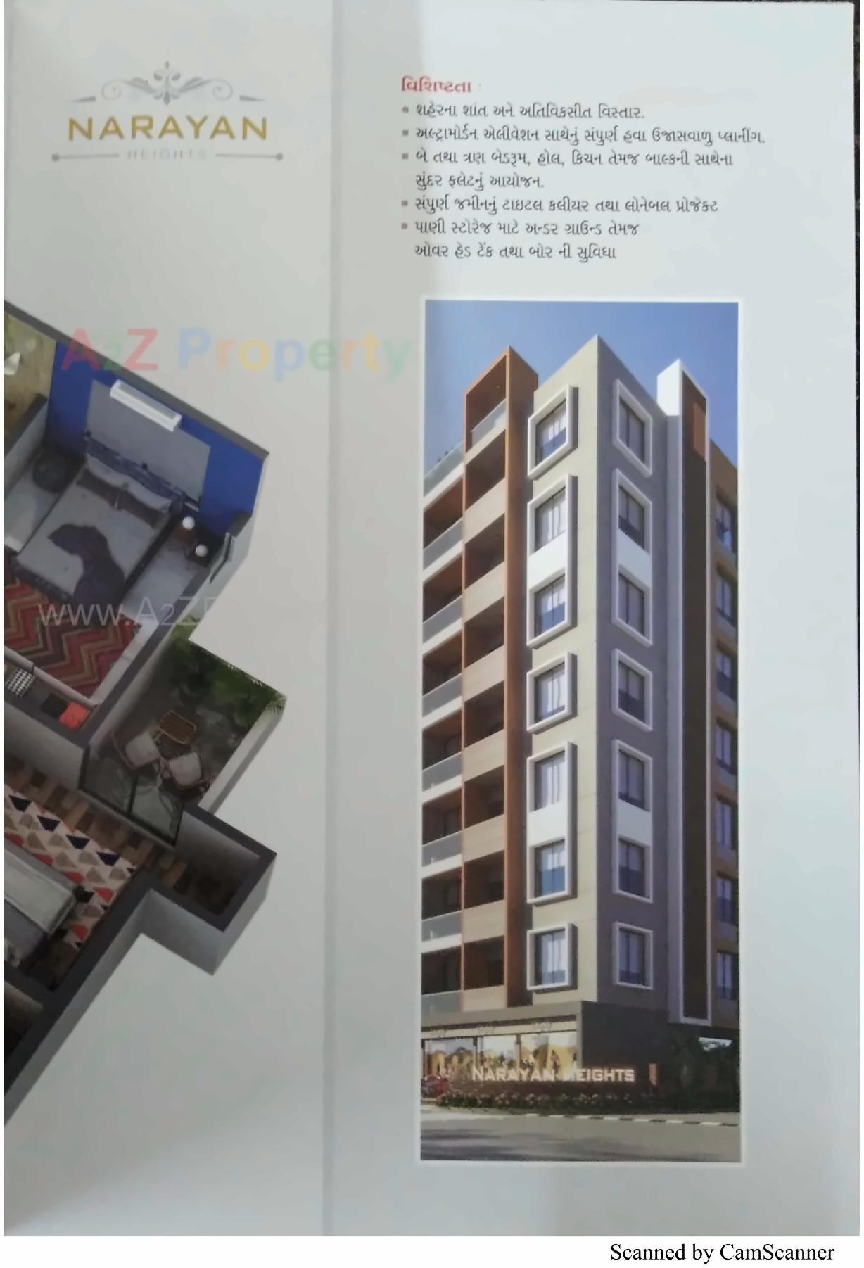  of real estate project Narayan Heights located at Veraval, Gir Somnath, Gujarat