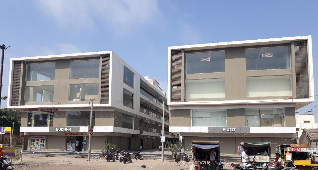 129850_const of real estate project Rudrax Square located at Veraval, Gir Somnath, Gujarat