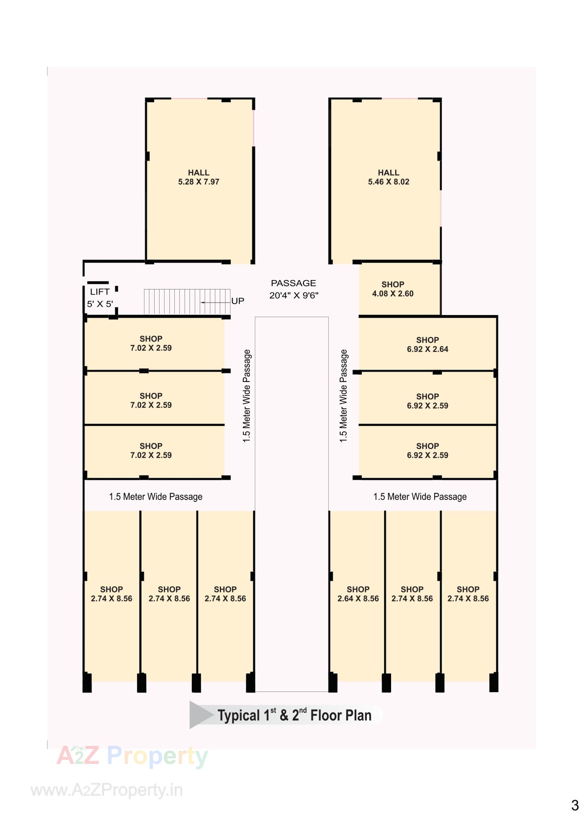 Layout of real estate project Sai Gold located at Veraval, Gir Somnath, Gujarat