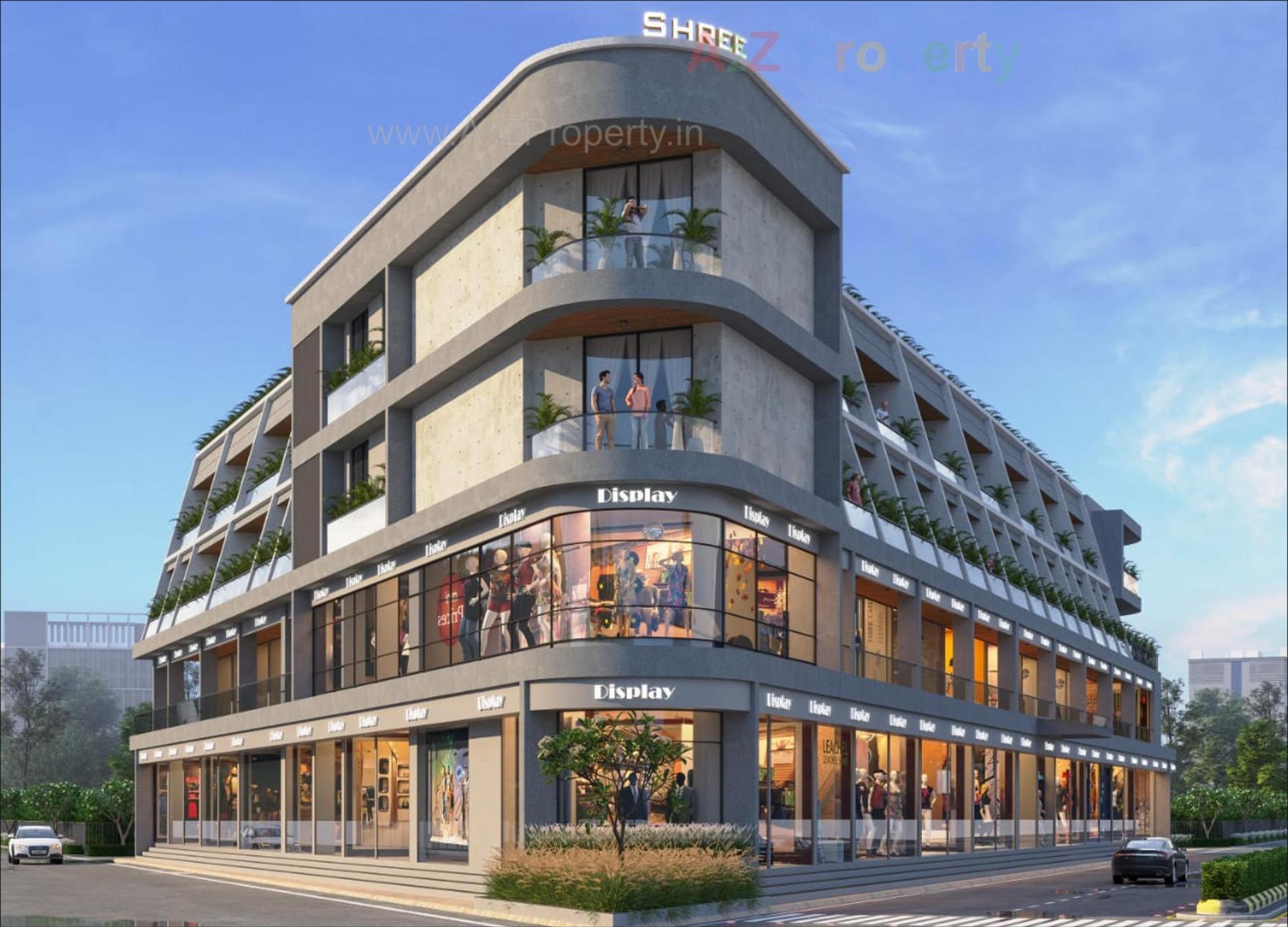 3D Elevation of real estate project Shree located at Veraval, Gir Somnath, Gujarat