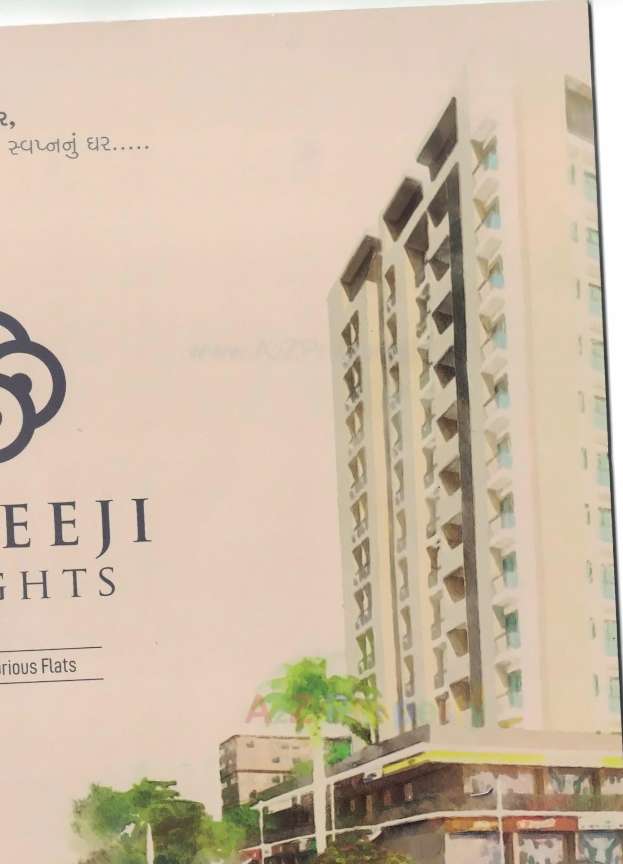 3D Elevation of real estate project Shreeji Heights located at Veraval, Gir Somnath, Gujarat