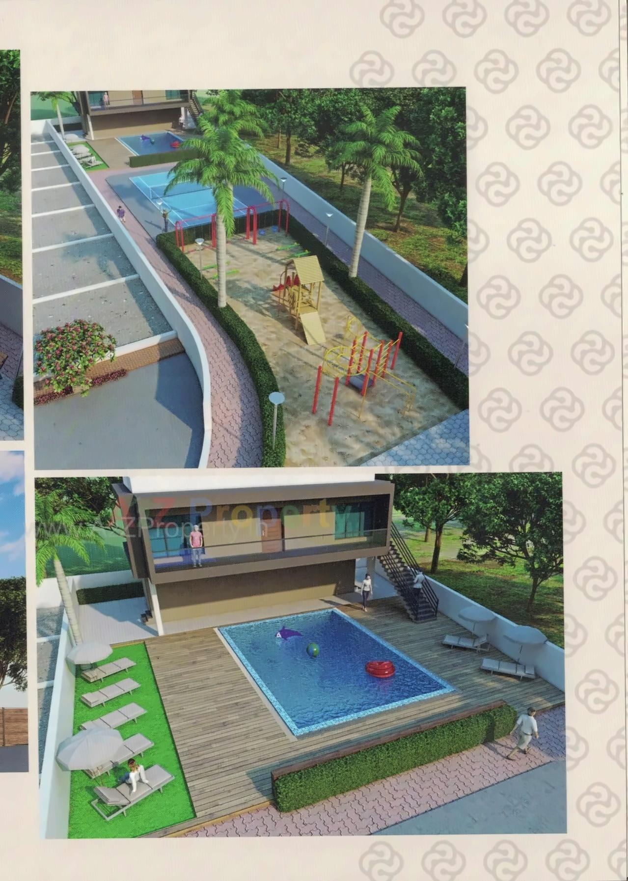 3D Elevation of real estate project Shreeji Heights located at Veraval, Gir Somnath, Gujarat