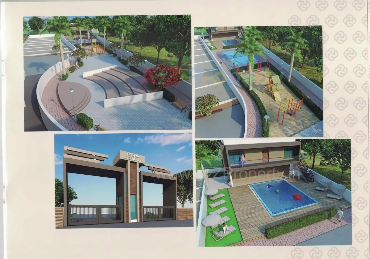 3D Elevation of real estate project Shreeji Heights located at Veraval, Gir Somnath, Gujarat