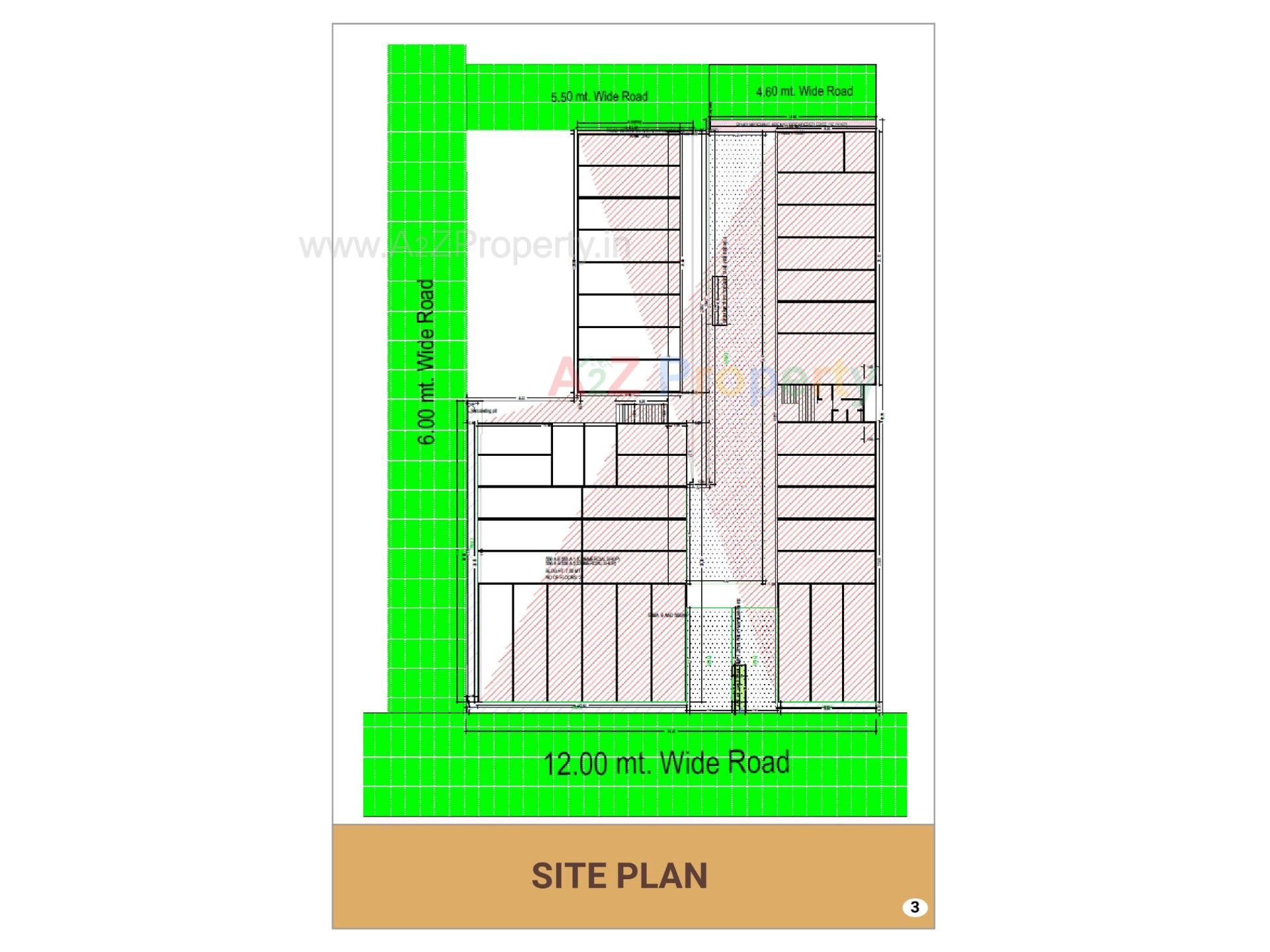 Layout of real estate project Someshwar located at Veraval, Gir Somnath, Gujarat