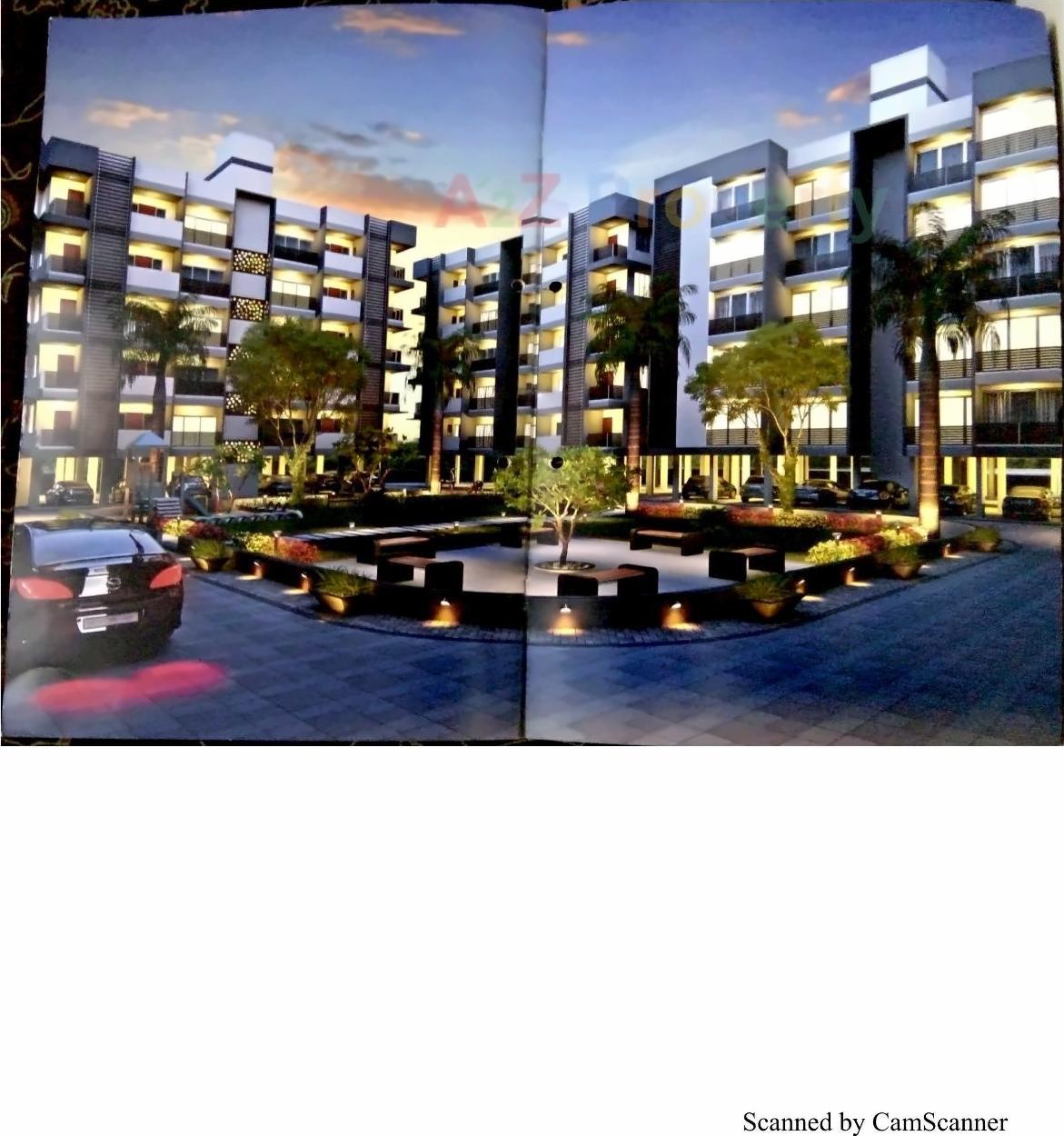 3D Elevation of real estate project Vinayak Apartments located at Veraval, Gir Somnath, Gujarat